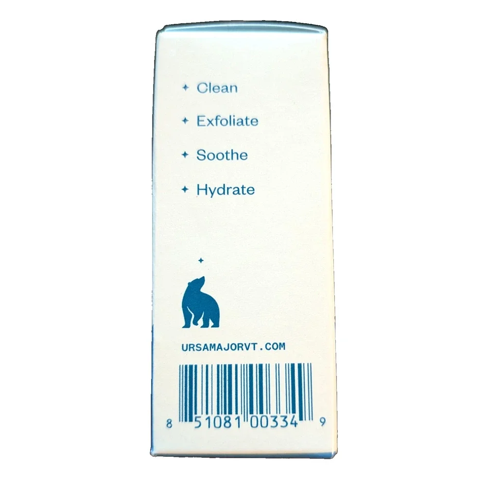 Ursa Major Essential Face Wipes 4-in-1 Facial Cleansing Wipes (15 total wipes)